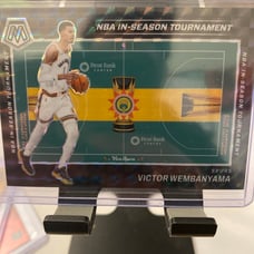 VICTOR WEMBANYAMA - 2023-24 Panini Mosaic In-Season Tournament #9 ROOKIE SP