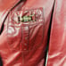 Vintage 70s Etienne Aigner Burgundy Wine Red Leather Blazer Jacket Size 10 Retro