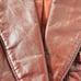 Vintage 70s Etienne Aigner Burgundy Wine Red Leather Blazer Jacket Size 10 Retro