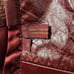 Vintage 70s Etienne Aigner Burgundy Wine Red Leather Blazer Jacket Size 10 Retro