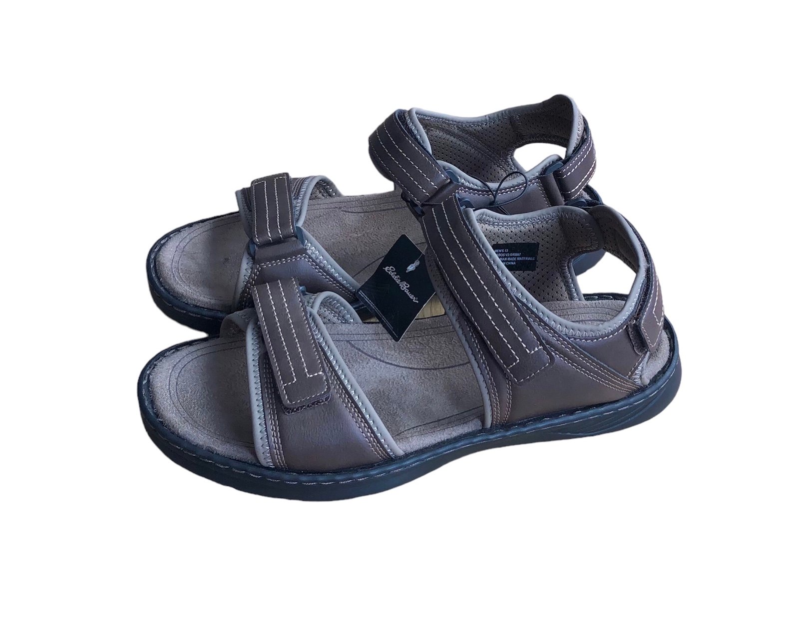 NWOT Eddie Bawer Casual Sandals Mens Size 13.