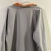 NWOT The North Face Tekware Orange Interior Grid ¼-Zip Light Grey Pullover Sweat