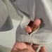 NWOT The North Face Tekware Orange Interior Grid ¼-Zip Light Grey Pullover Sweat