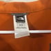 NWOT The North Face Tekware Orange Interior Grid ¼-Zip Light Grey Pullover Sweat