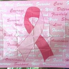 Pink Hope Ribbon Flag 3FT x 5FT