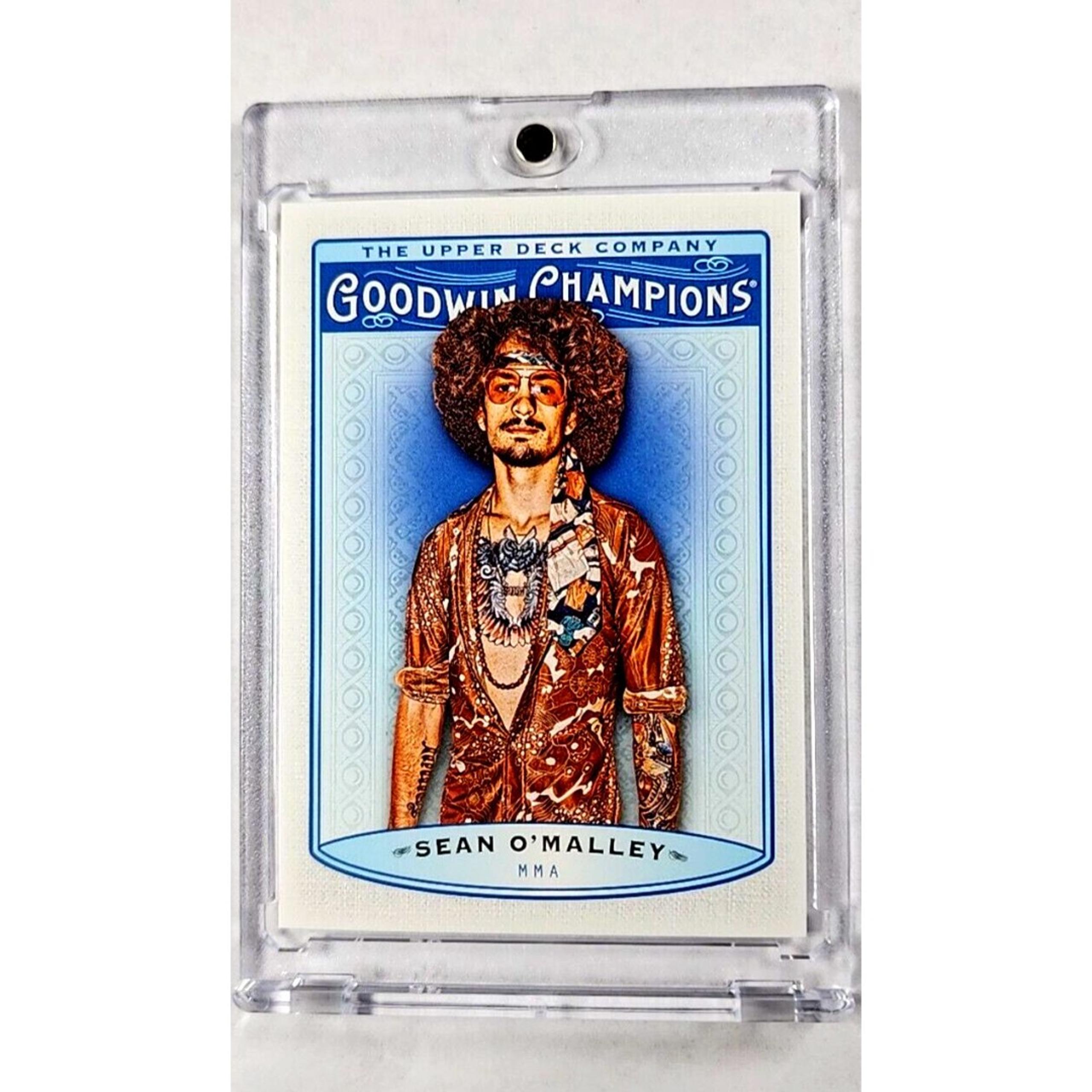 2019 Upper Deck Goodwin Champions Blank Back #43 Sean O'Malley RC Rookie