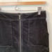Marine Layer Velvet Zip Front Mallory Mini Skirt - Black - 4