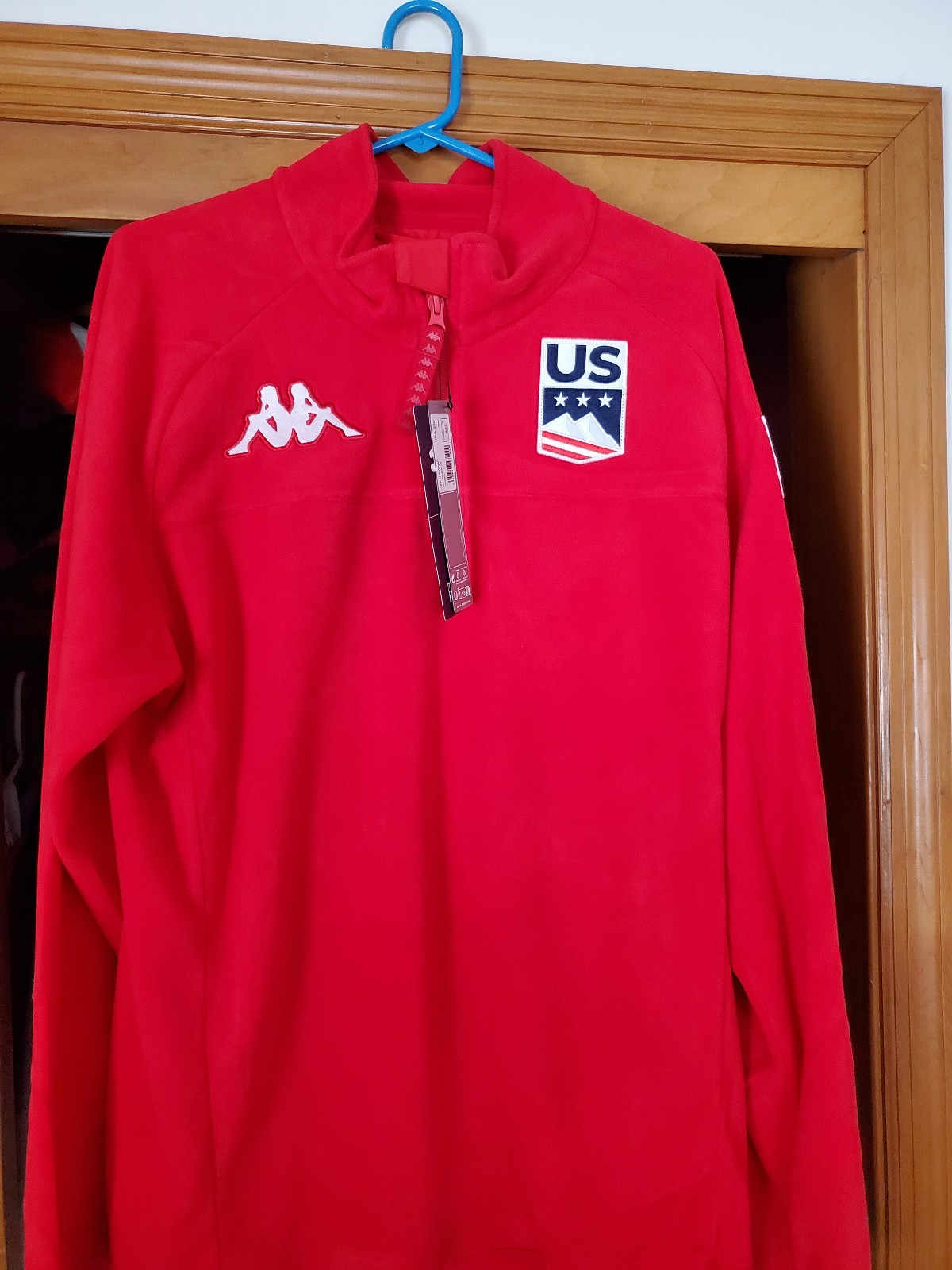 US Ski & Snowboard Kappa Quater Zip Fleese Pullover