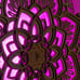 1pc USB Powered Mandala Wood Decorative Lamp
