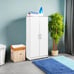 Prepac Elite 32 Storage Cabinet with 3 Shelves 16 D x 32 W x 65 H, WES-3264