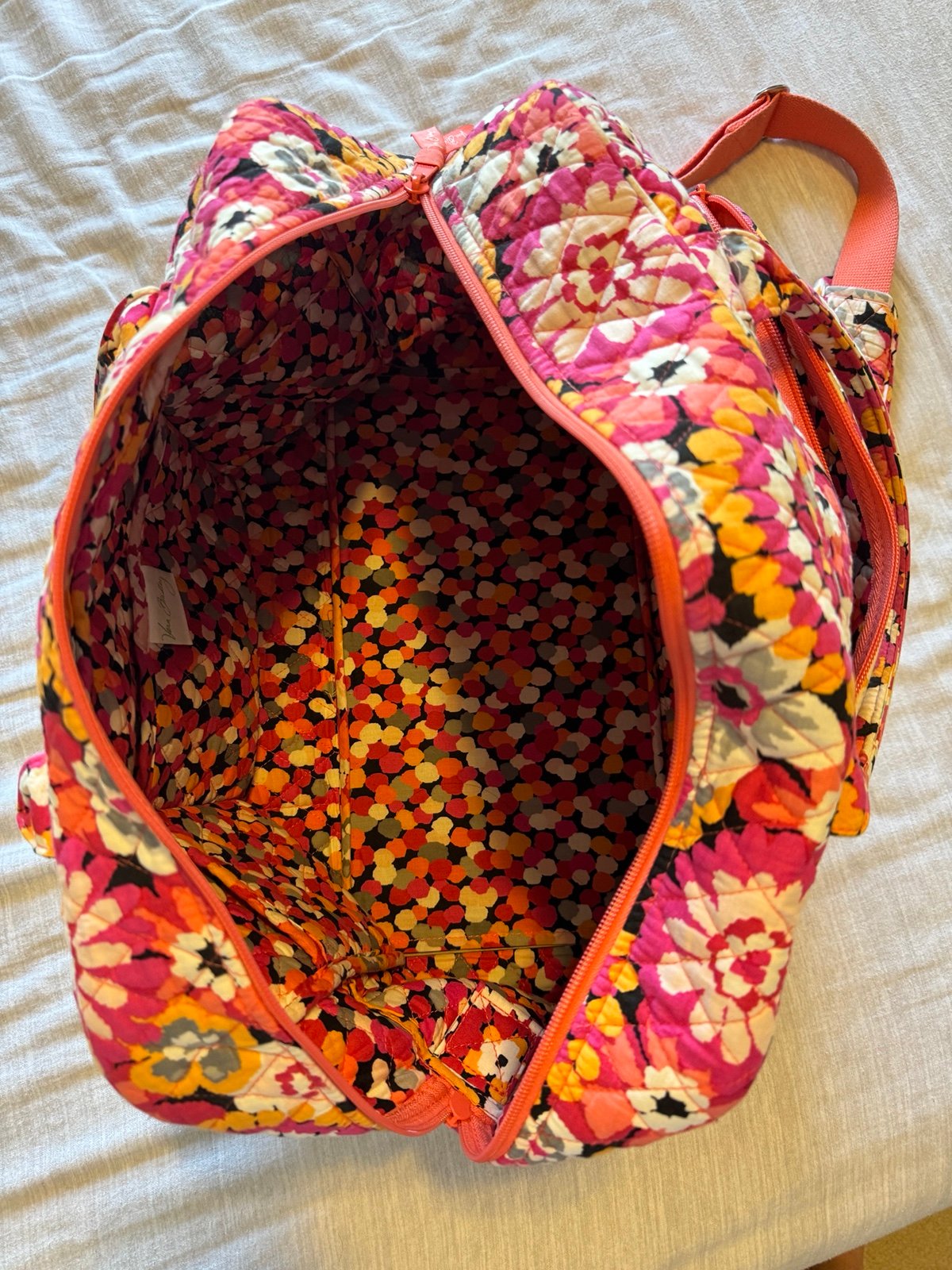 Vera Bradley Large Travel Duffle Bag