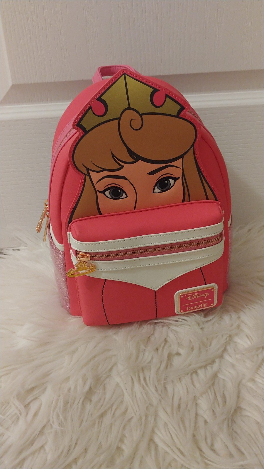 DISNEY LOUNGEFLY PRINCESS SLEEPING BEAUTY COSPLAY MINI BACKPACK