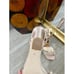 Badgley Mischka Collection Alexa Ankle Strap Sandal In Blush, Size 9.5