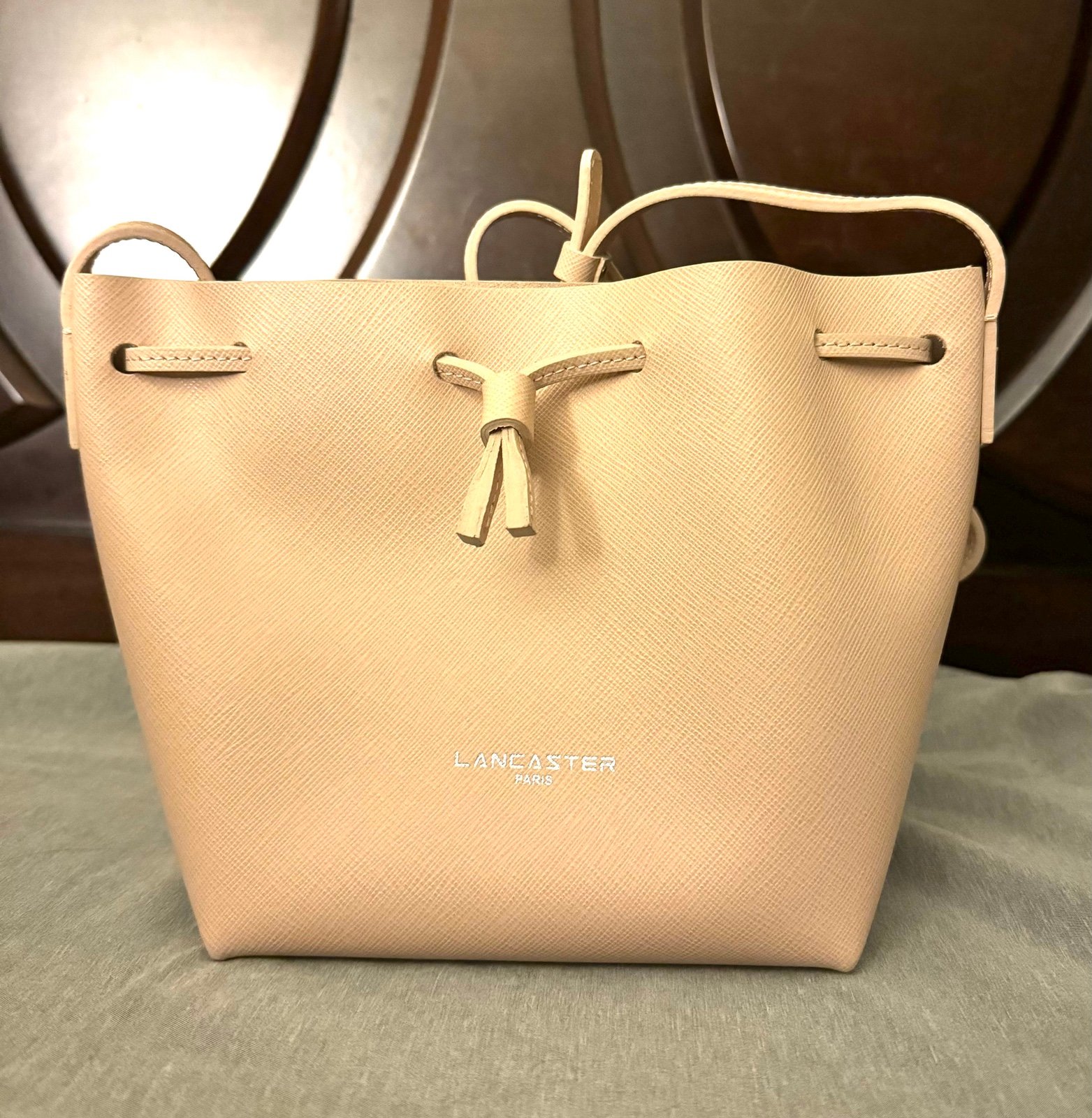 Lancaster Mini Bucket Bag Pink