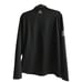 ADIDAS- MENS BLACK GOLD PULLOVER HALFZIP-UP CLOSURE LONG SLEEVE SWEATER SIZE L