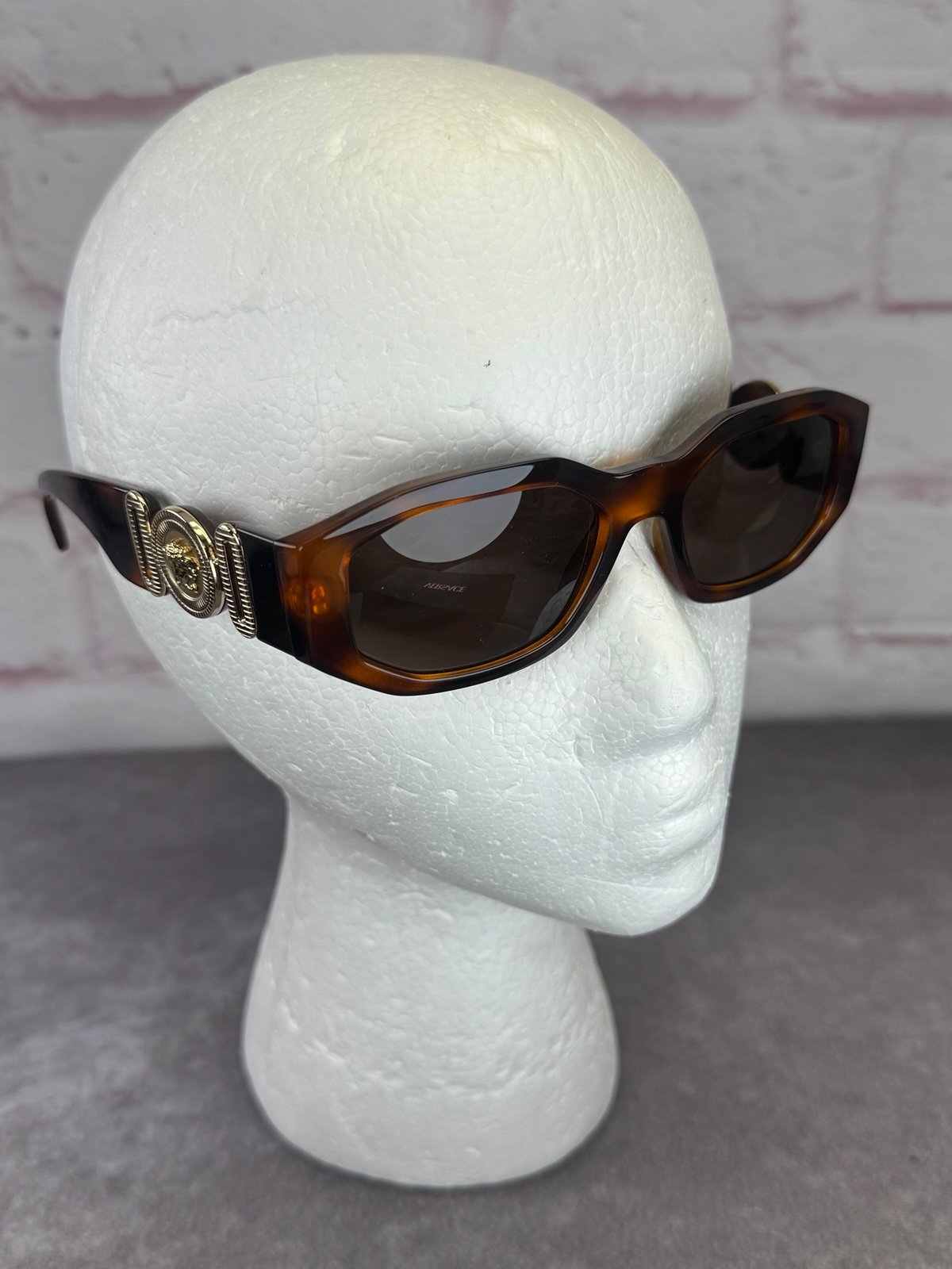 Authentic Versace NEW Medusa OVE4361 Havana Brown Sunglasses