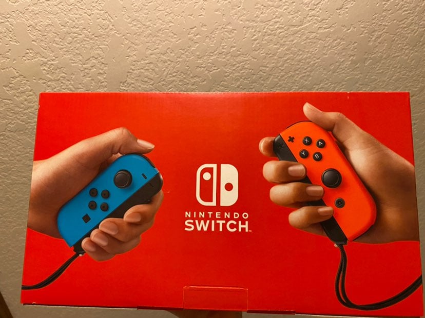 Nintendo Switch Console Neon