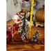Vintage Rustic Cottage Curled Metal Snow Flocked Christmas Tree Decor Set Of 3