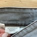 Eileen Fisher Mid-Rise Gray Capri Summer Lightweight Jeans, 4