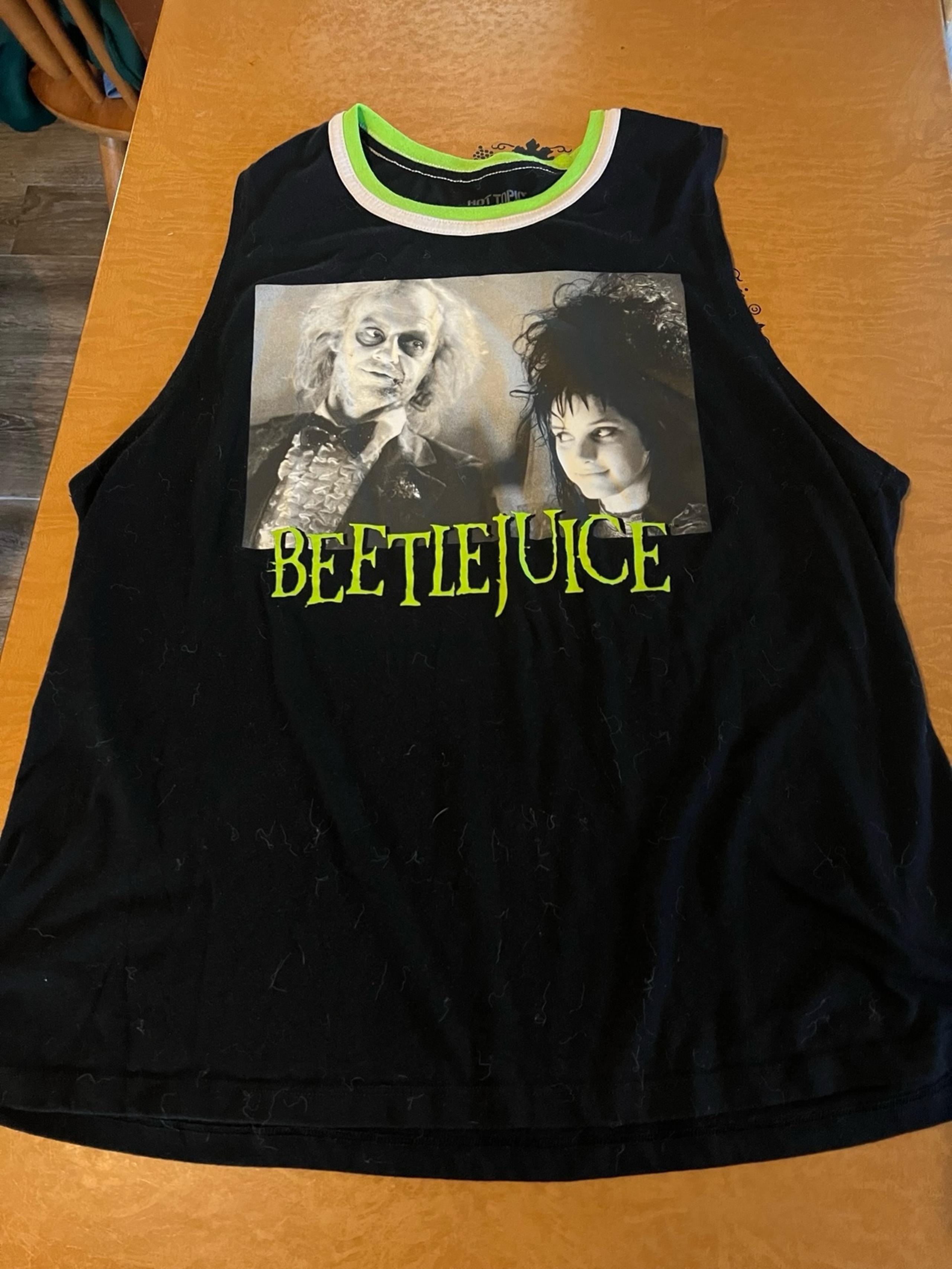 Hot topic women’s Beetlejuice tank