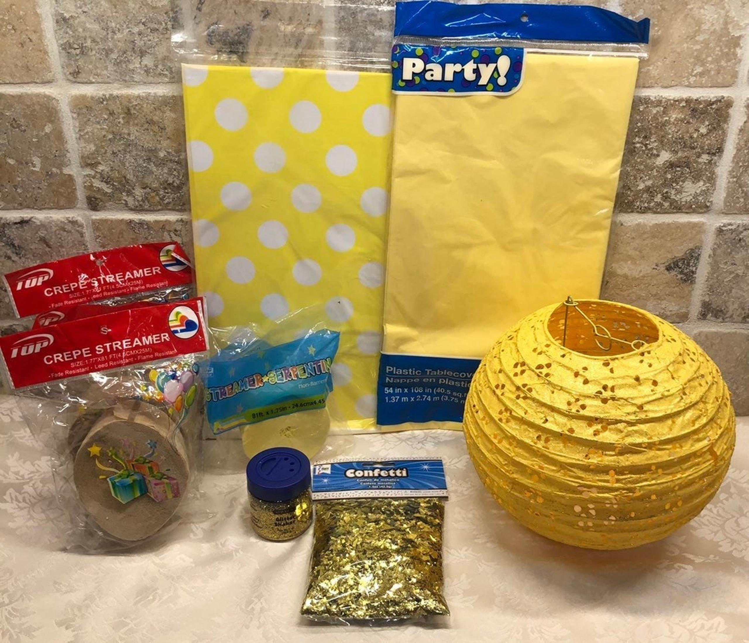 Party Supplies ~~ Party Decorations
