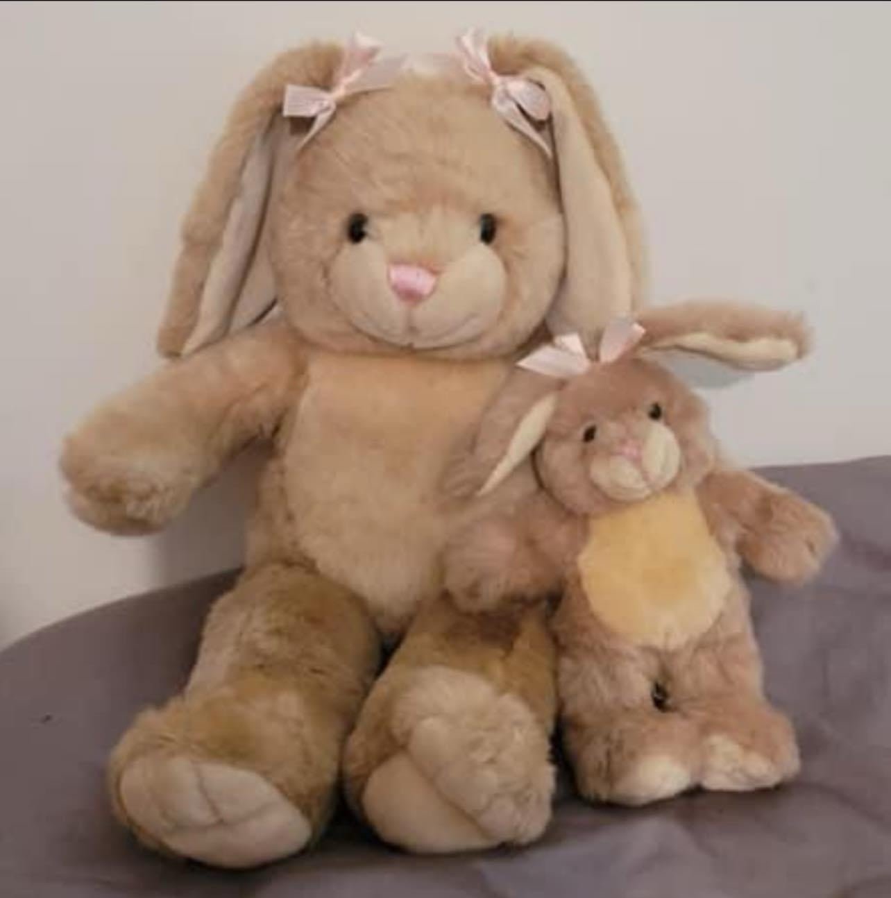 Build-A-Bear Mini Vanilla Fudge Bunny HTF SUPER RARE - detail