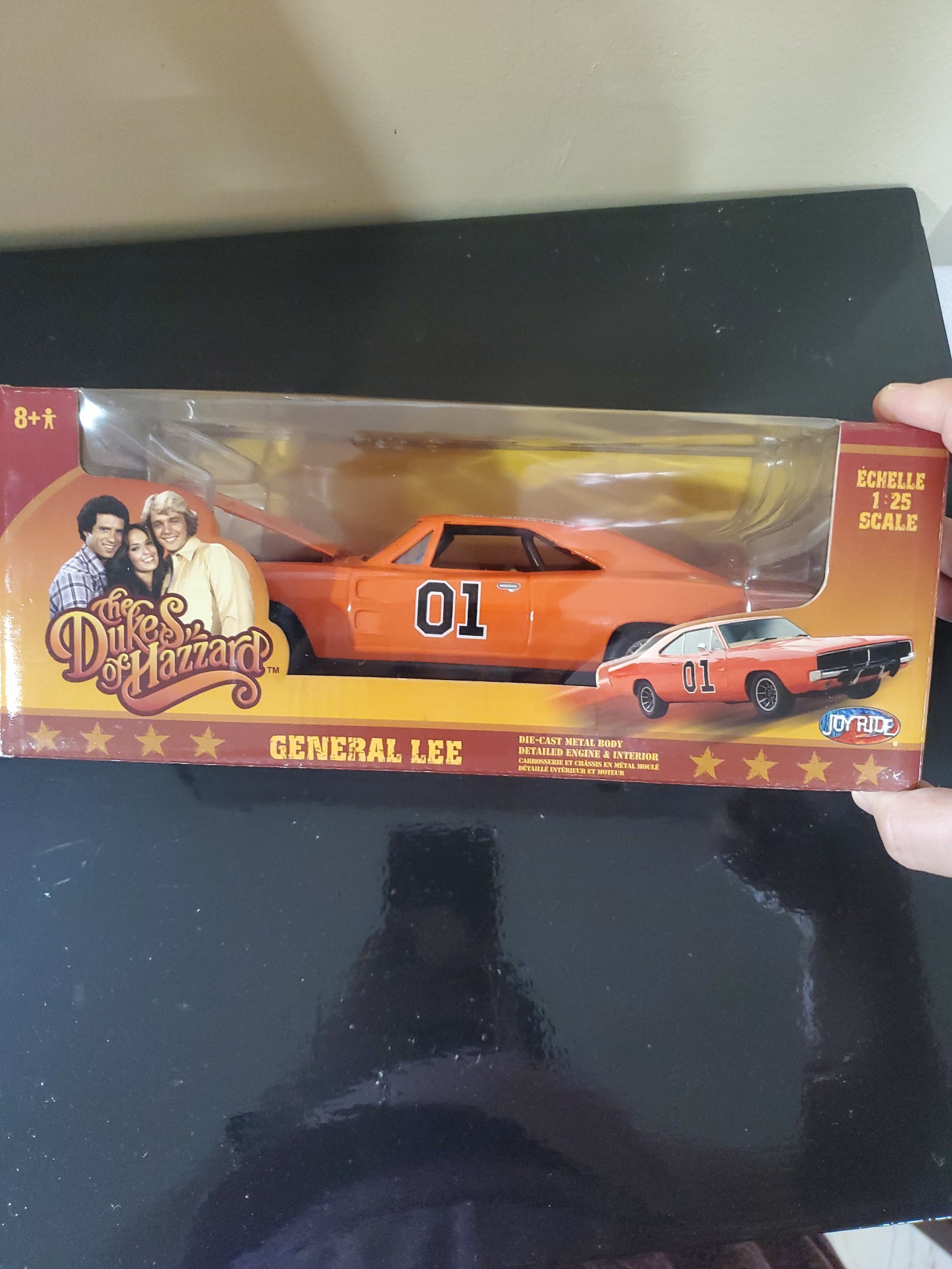Signed General Lee by John Schneider aka Bo Duke Dukes of Hazzard Mint Condition