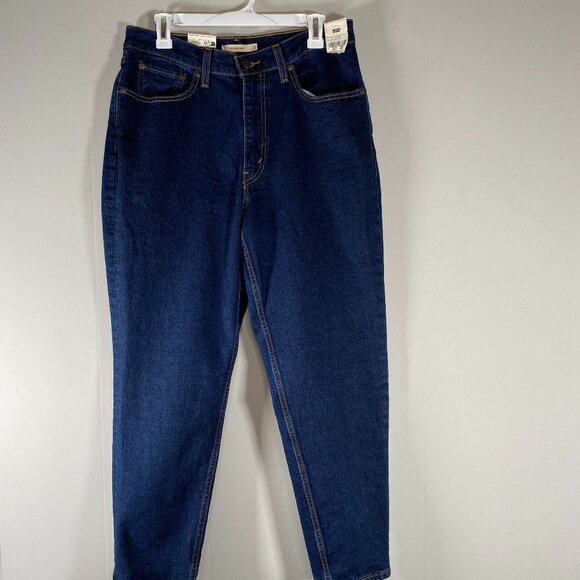 Levi's Premium 80s Mom Jeans Women's 31 High Rise Blue Casual NWT