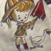 Large Vintage 1950s vinyl wet bathsuit / clothing / towel pool / beach bag sack