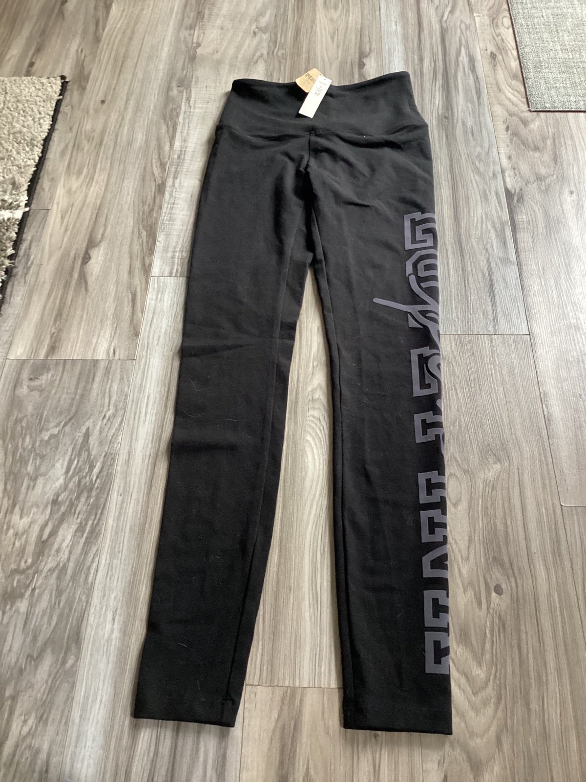 Victoria Secret PINK full length leggings black size XS(NWT)