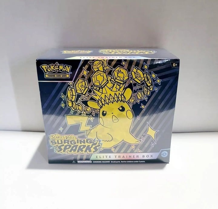 lut (EPokemon TCG Scarlet & Violet Surging Sparks Pokemon Elite Trainer Box ETBO