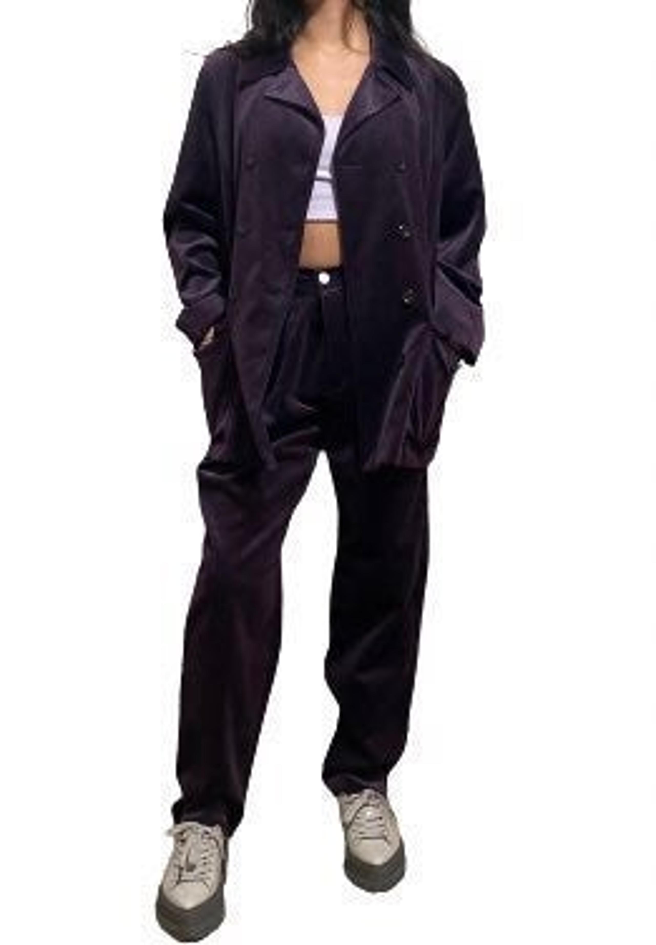 Vintage Velour Liz Claiborne Pants Suit