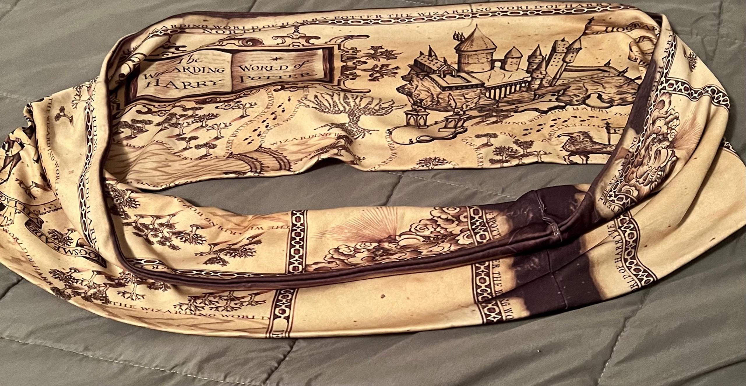 Harry Potter Infinity Scarf - Map of Hogwarts Print