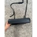 Dooney & Bourke Dillen Letter Carrier Textured Pebble Black Leather Crossbody