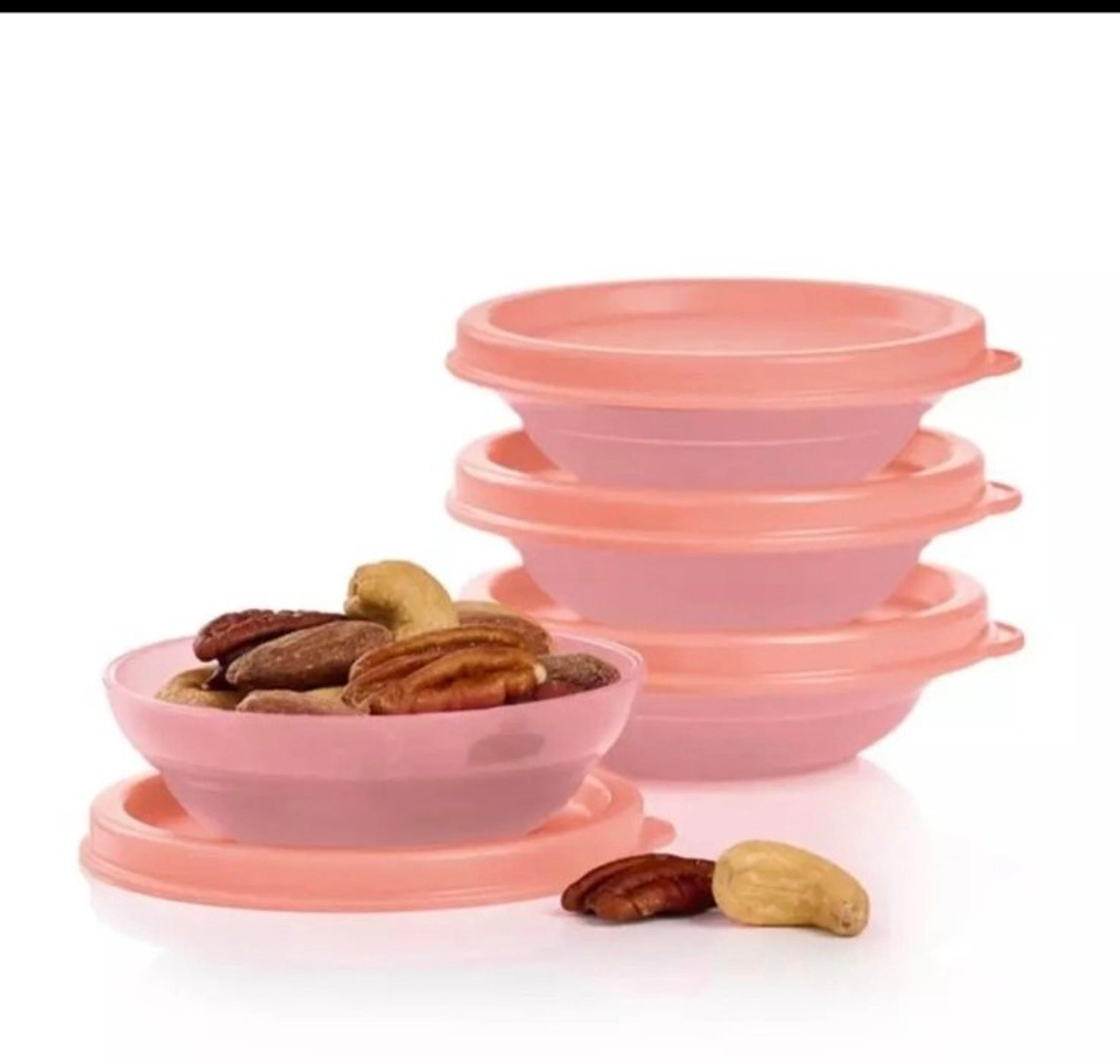 Mini Classic Cereal Bowls & Seals Set of 4, 2oz each - Tupperware