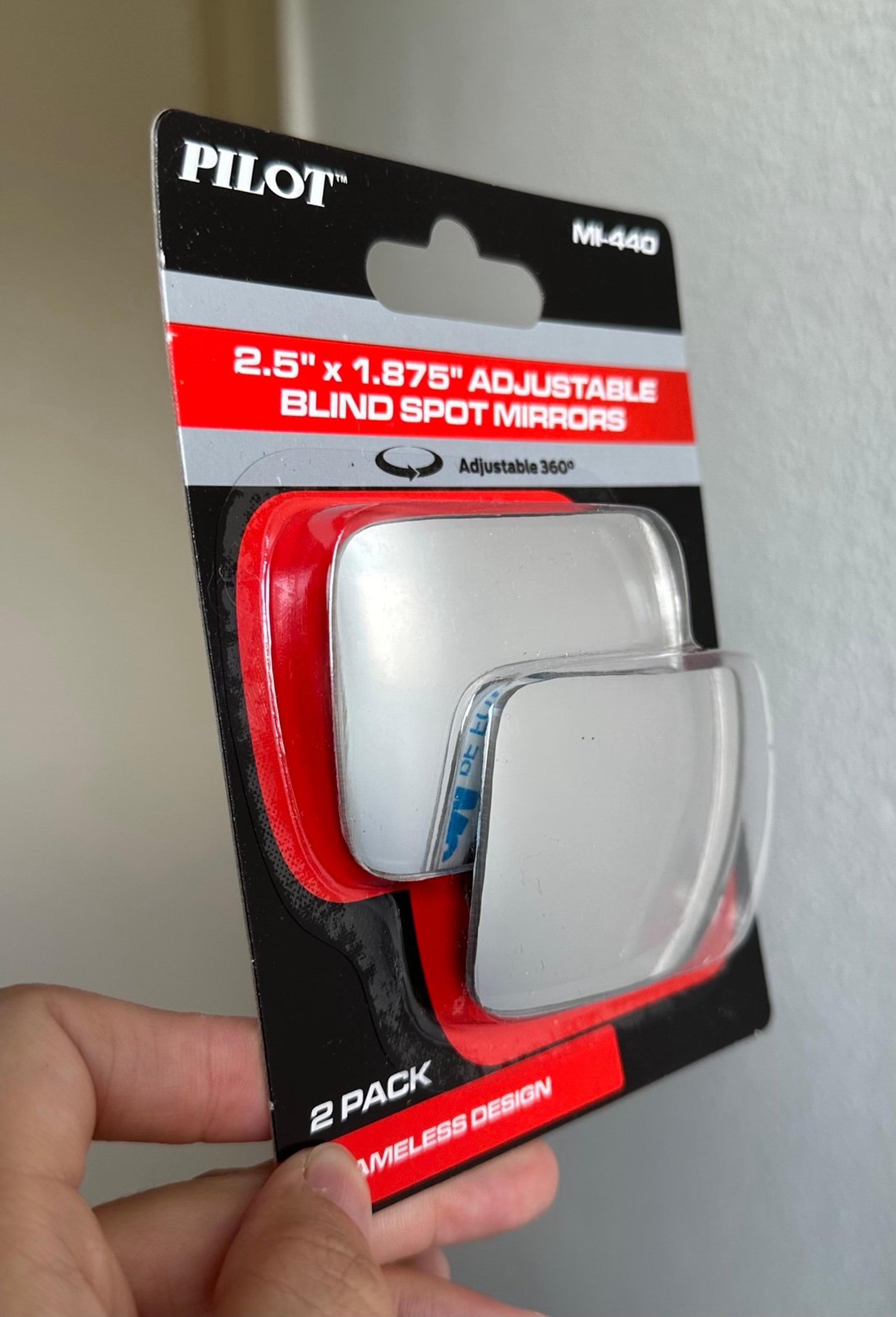 Blind Spot Mirror, HD Glass Frameless Convex Rear View Mirrors