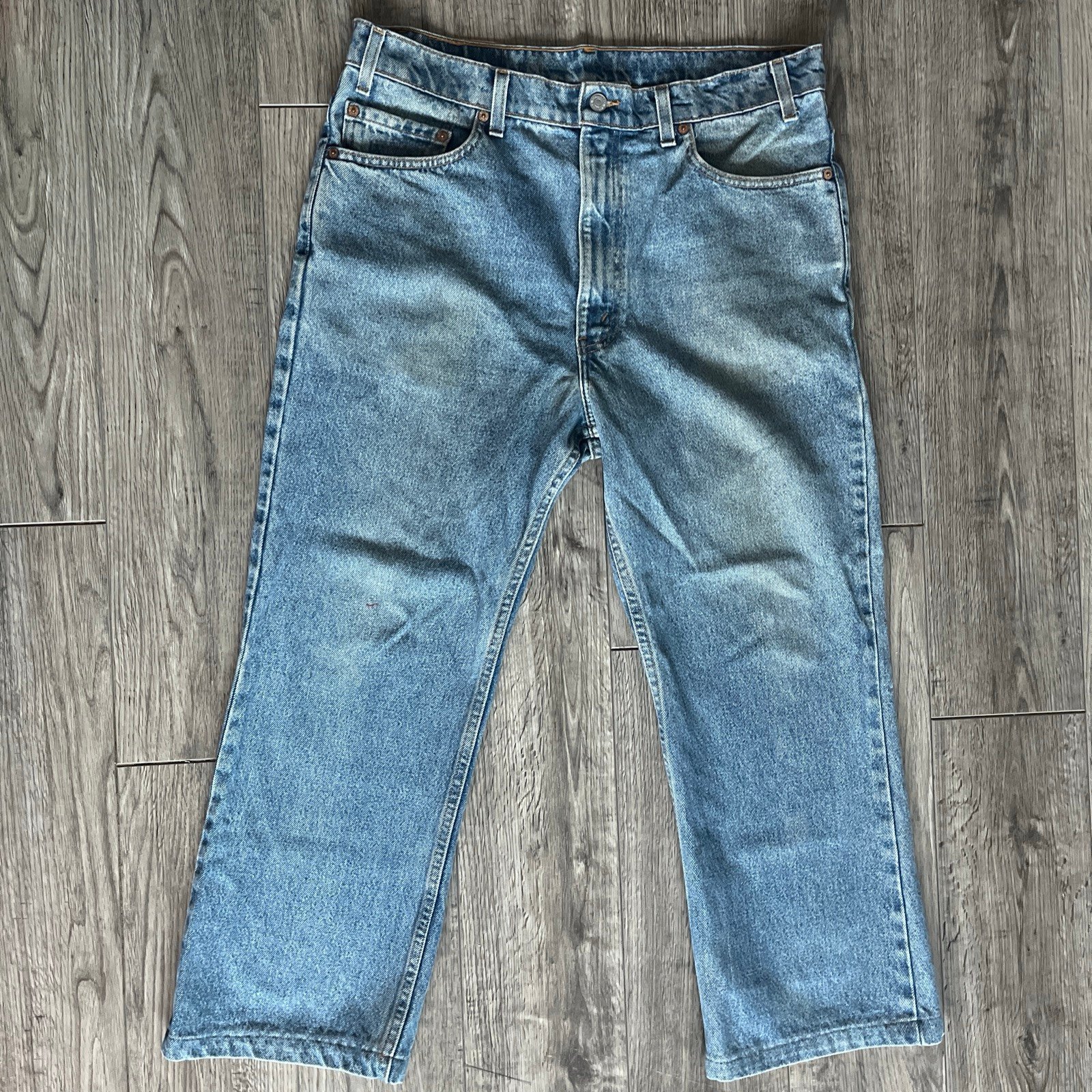 Vintage Levi's 517 Bootcut Men's Jeans Size 34x25 Made In USA