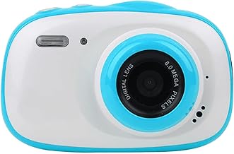 8MP Children Camera,Waterproof 2inch 6X Digital Zoom 720P@30FPS Digital Video