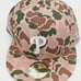 Philadelphia Phillies NewEra Duck Camo 1980 WorldSeries 59fifty Fitted Hat 7 1/2