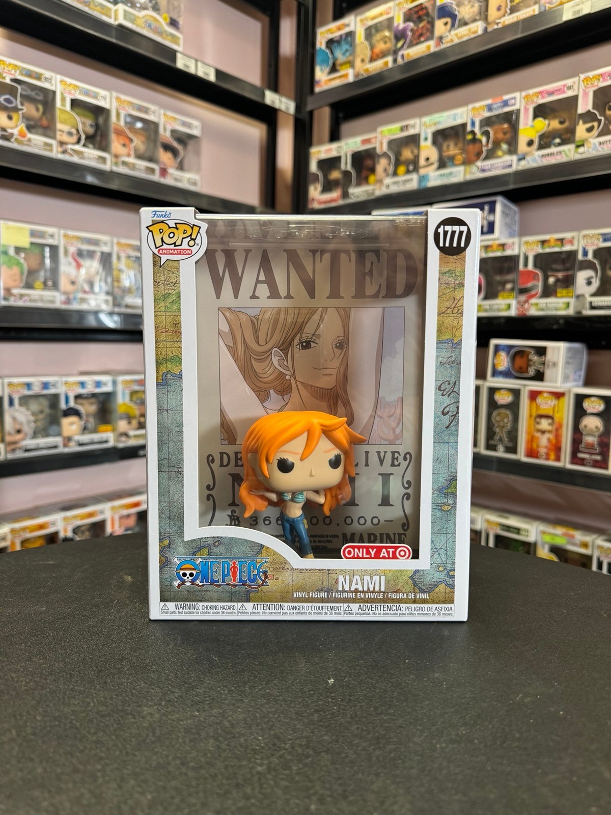 Funko Pop Wanted Poster Nami 1777 Target Exclusive