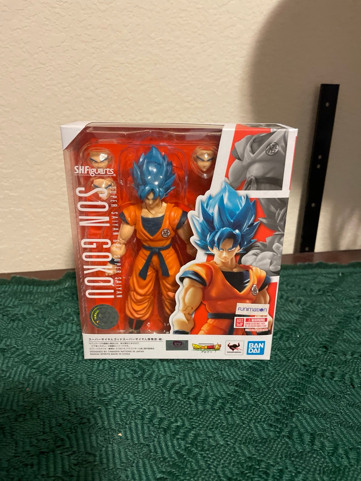SH Figuarts Supee Saiyan God Super Saiyan Goku