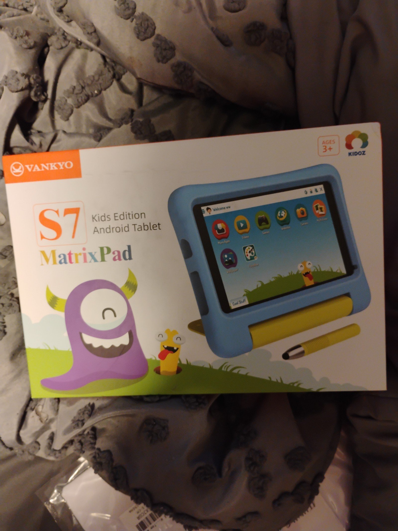 Vankyo S7 kids edition Android tablet matrix pad