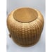 VTG Nantucket Wicker Round Swing Basket Handmade