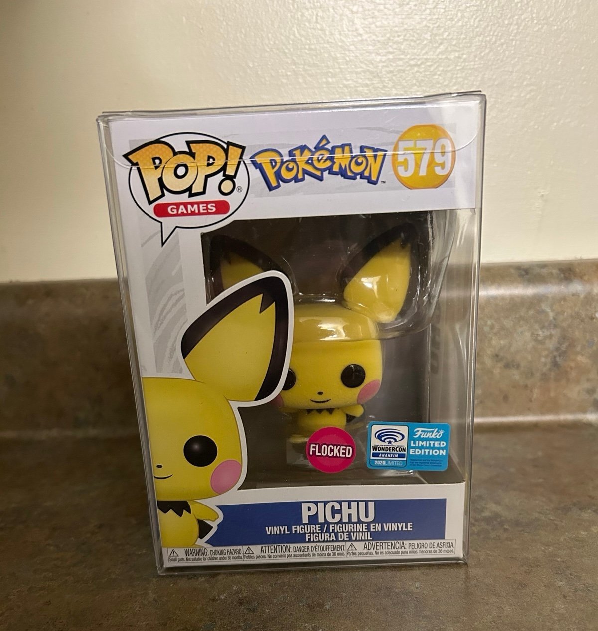 Funko Pop Pichu #579 Flocked Limited Edition