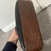 Vintage BRAHMIN BLACK/BROWN LEATHER SHOULDER BAG