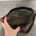 Vintage BRAHMIN BLACK/BROWN LEATHER SHOULDER BAG