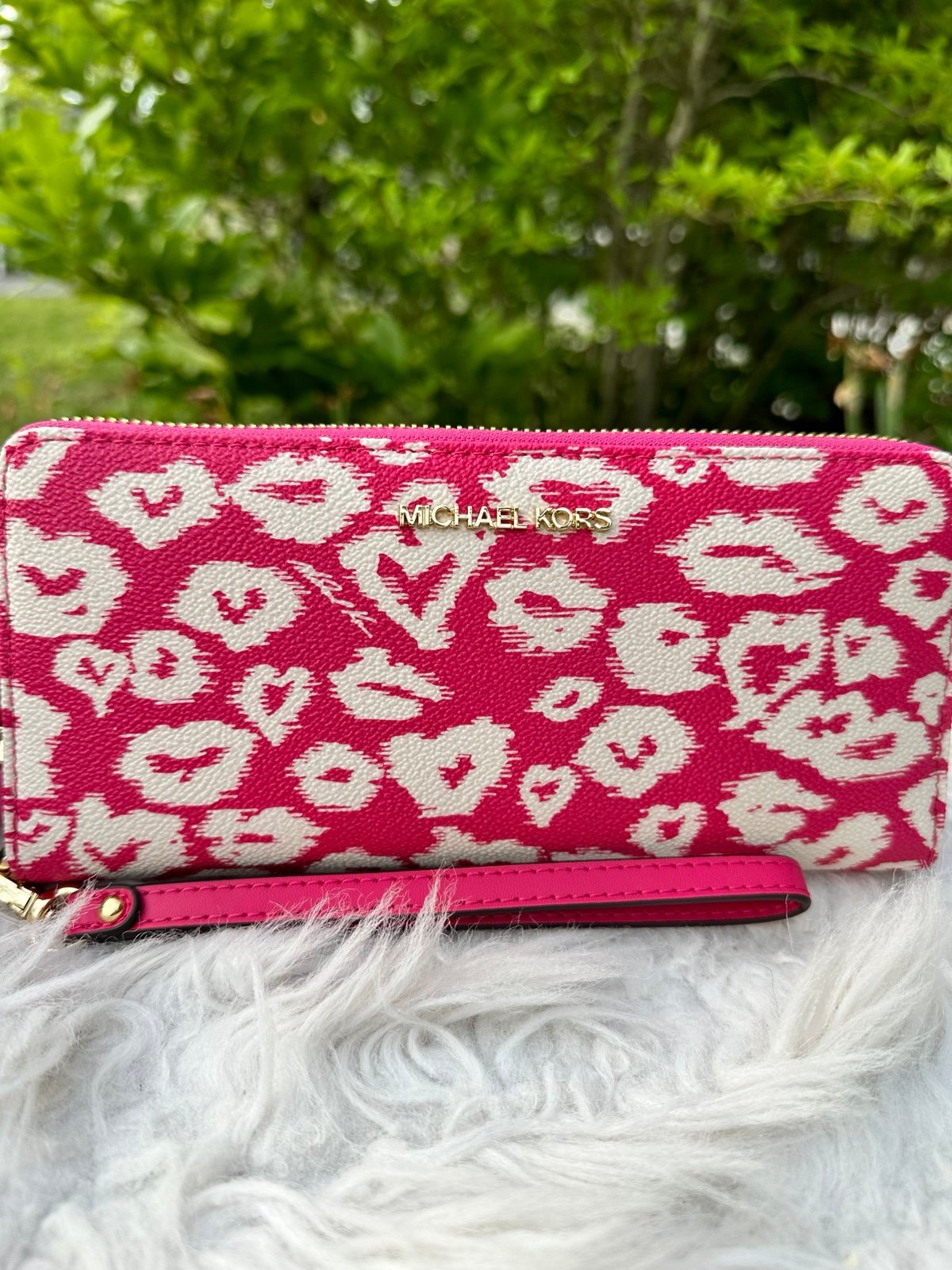 Michael Kors continental large leather wallet