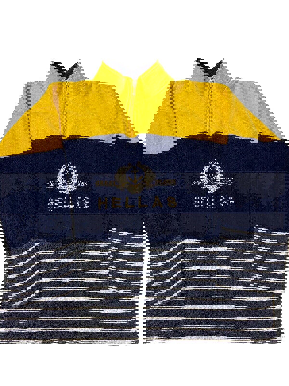 Mens RENATO Vintage 90s/Y2K Greek Islands Hellas 1/4 Zip Sweatshirt Sz M
