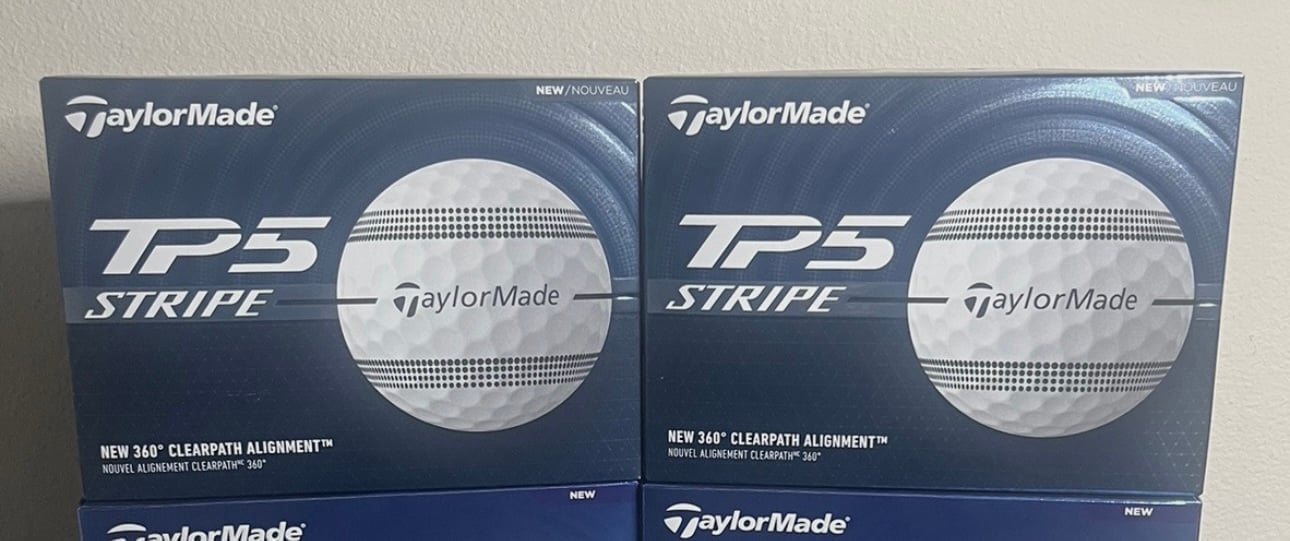 3 Dozen NEW TaylorMade TP5 Stripe Golf Balls POSTED PRICE ONLY