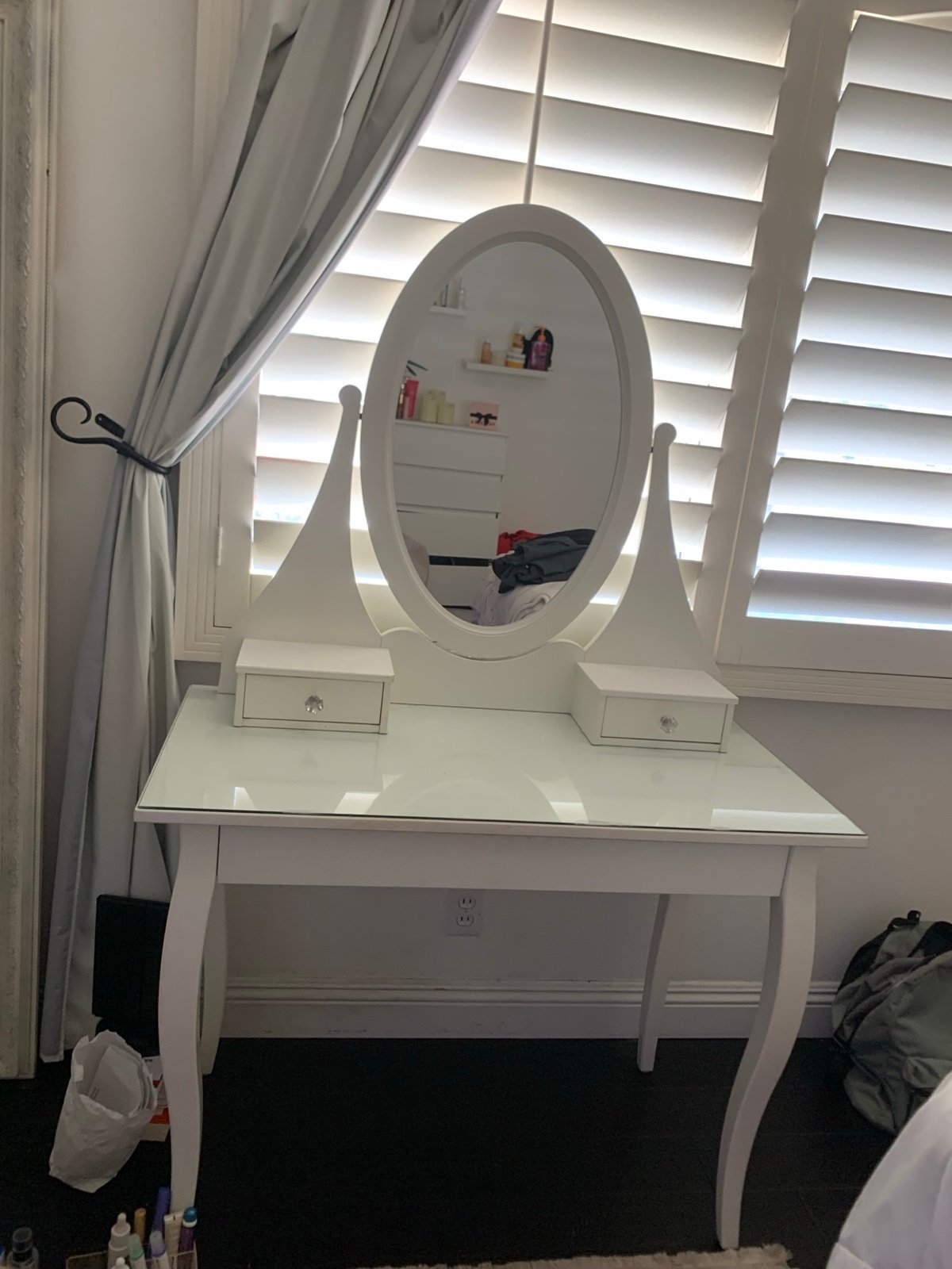 Ikea Hermnes Vanity/Desk (PICK UP ONLY)